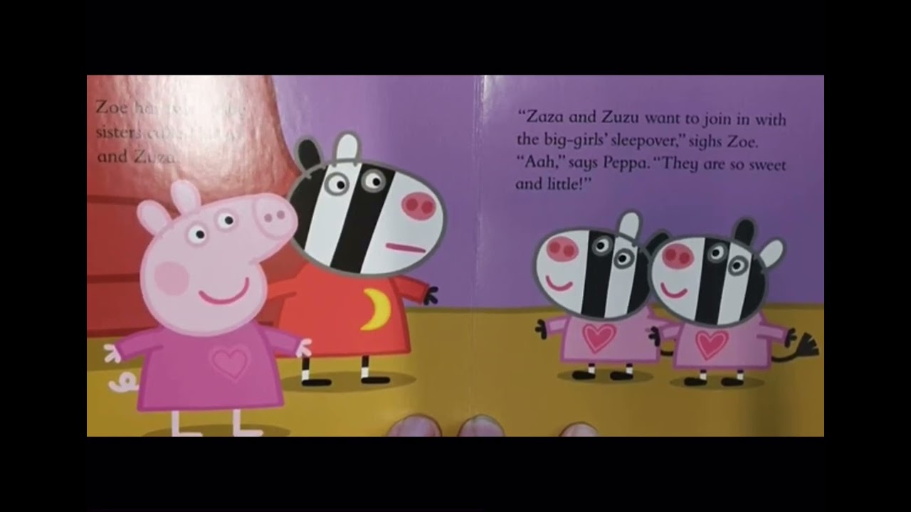 Zoe Zebra Peppa Pig dagførdi sína - Zoe Zebra Peppa Pig