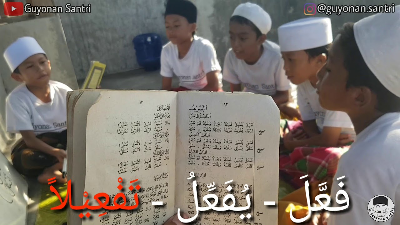 Eps 65 Belajar Tashrif Guyonan Santri Video Lucu Youtube