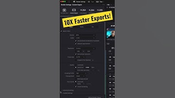 Do This For 10x Faster Exports in DaVinci Resolve !