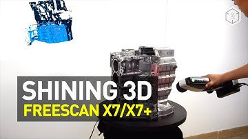 SHINING 3D FreeScan X7 Review: Handheld Metrological 3D-scanner | BONUS: New FreeScan X7+