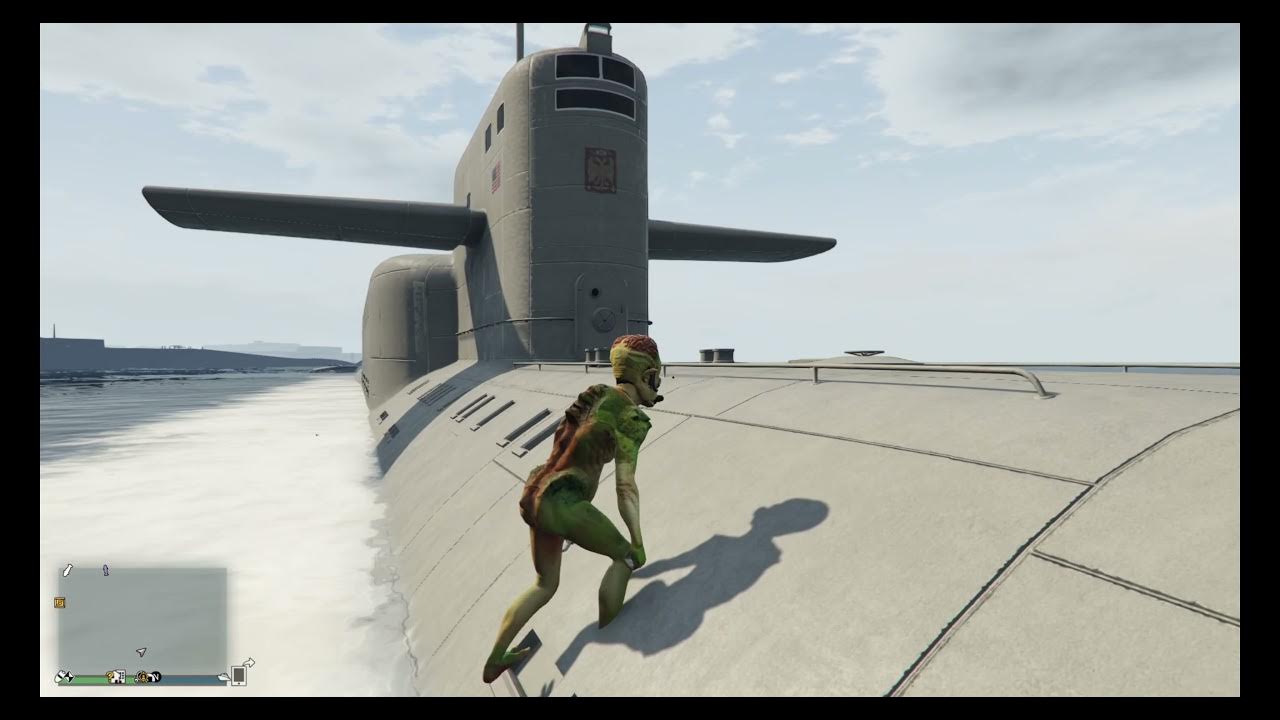 GTA V PC Submarine Kosatka , Avisa and Sparrow YouTube
