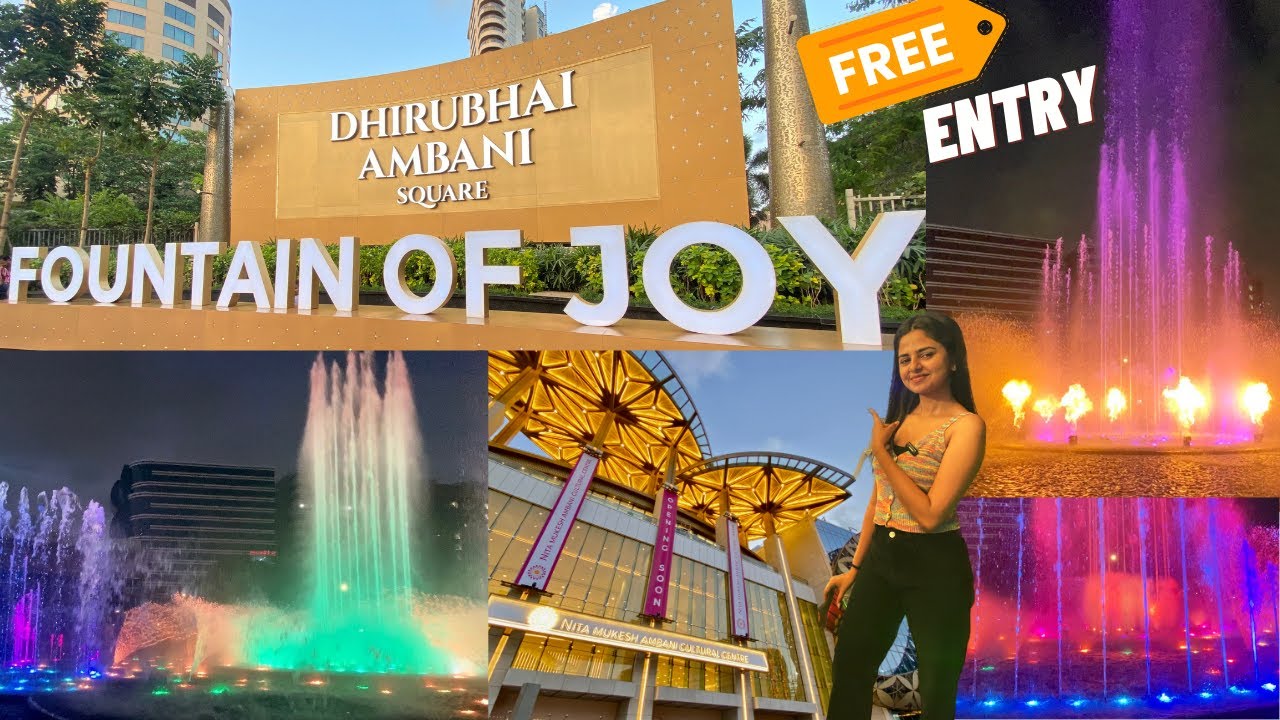 Fountain of Joy Full Show Fountain show like Dubai in Mumbai for