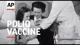 Polio Vaccine - 1955 | Movietone Moment | 5 May 2023