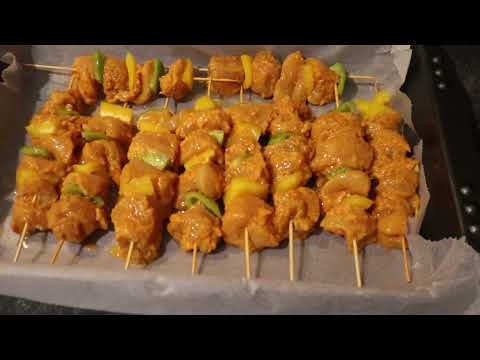 کباب سینه مرغ داخل فر  