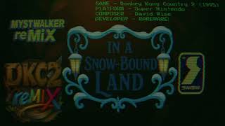 Donkey Kong Country 2 – In a Snow Bound Land #reMIX ❄️🎶 #DKC2 #VGM • #SNES #donkeykongcountry2