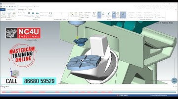 MASTERCAM Training in Tamil - Online - Offline - 3,4,5 Axis Training - NC4U - Coimbatore