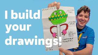 Turning your drawings into LEGO models