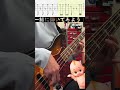 #キューピー #3分クッキング #basstab #bass #ベースカバー #bassguitar #tutorial #ベース #music #ベース弾いてみた #basscover