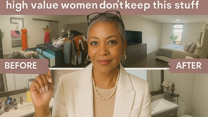 Declutter like a privileged woman: 5 things high-value women toss to level up their lives