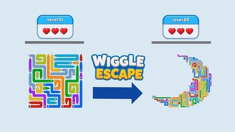 Wiggle Escape: Snake Puzzle All Levels (Part 5) | No Commentary & No Music | Android Gameplay