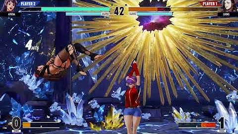 Classic Athena 2000 on KOF XV