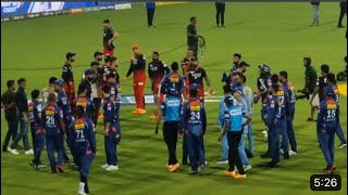 kholi vs Gambhir fight Live || RCB vs LSG ||