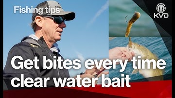 Top clear water fishing bait - Bitsy tube demonstration and tips