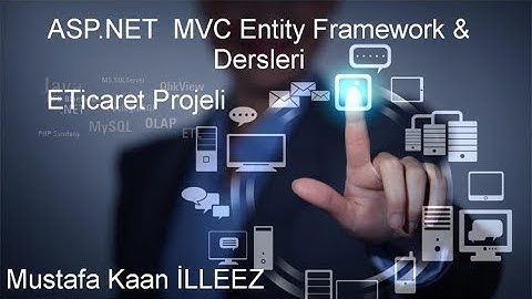 Asp.net mvc ile eticaret projemizin açıklama