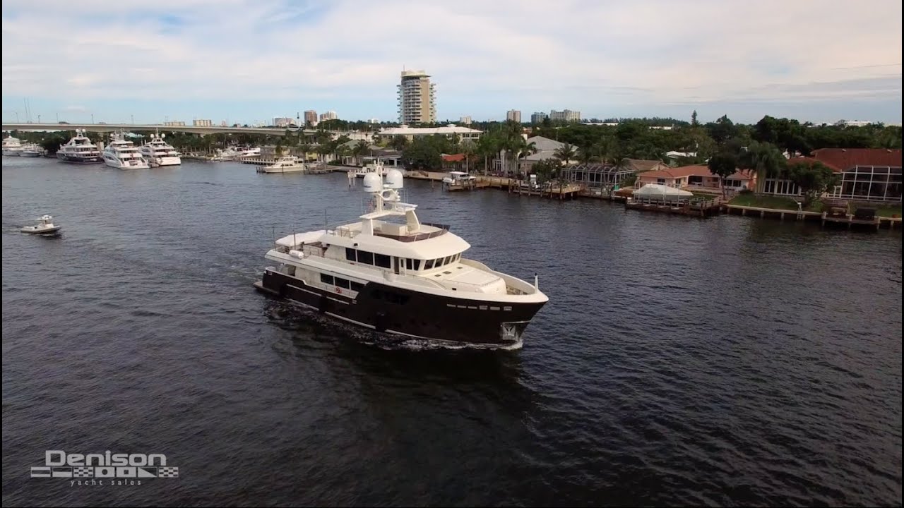 ⁣102' Darwin CdM ACALA [Drone Fort Lauderdale]