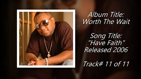 Omar Cunningham - "Have Faith" w-Lyrics