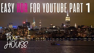 Easy HDR video for YOUTUBE tutorial part 1 - how to get HDR to trigger with metadata workflow - TPH