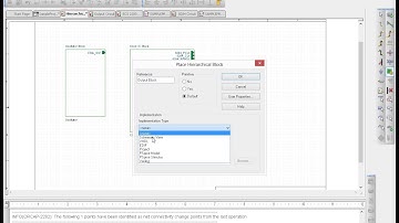 Hierarchical Block Diagram Page Creation