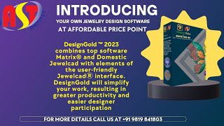 Desgin gold software demo video || CAD SOFTWARE || JEWELLERY CAD SOFTWARE