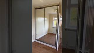 Latest Mirror Doors Sliding Wardrobe #led #home #wardrobedesign #interior #mediawall