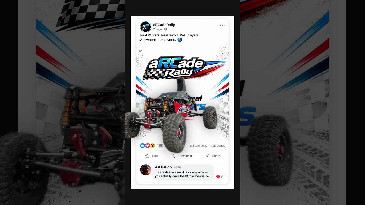 🎮 Would You Drive This RC Car Online? #RCGaming #arcaderally #rccars