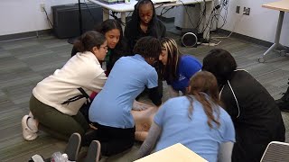 High School Students Get Hands-On Medical Training at HCMC