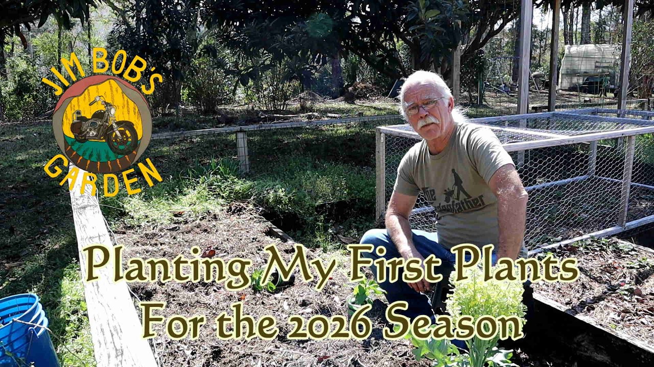 Planting My First Plants For The 2026 Season