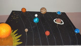 Como fazer maquete do Sistema Solar