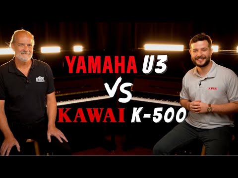 Kawai K-500 vs Yamaha U3 | Studio Piano Showdown