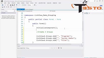 دورة تعلم برمجة سي شارب #C الدرس 51 الواجهات ▐ ListView   Grouping
