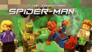 the amazing spiderman  explained by an idiot lego stop motion brick film  lazy  marvel