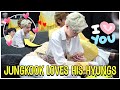 How Jungkook Loves His Hyungs