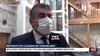 Gerede Beledi̇yesi̇nin Ki̇li̇seli̇ Tüccar Han Çalişmasi Trt Avazda