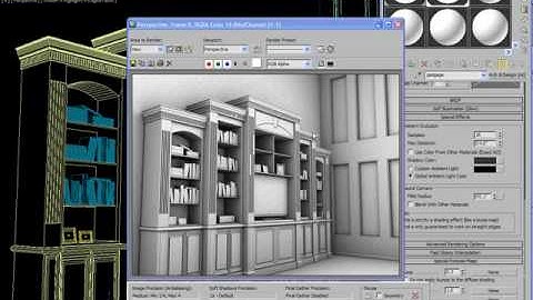 Using Ambient Occlusion with mental ray in 3dsMax 2010 part 2