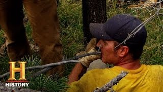 Ax Men: Ethan Zitterkopf's Near-Death Experience (S8, E15) | History