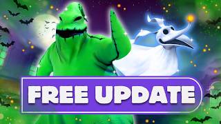 FIRST LOOK AT FREE SEASON OF SCARES UPDATE IN DISNEY DREAMLIGHT VALLEY! 💚 screenshot 4