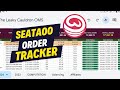 Seataoo order tracker  order monitoring sheets sa seataoo  paano mag track ng orders sa seataoo