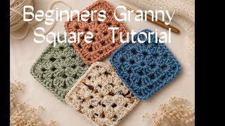 Crochet a Classic Granny Square - Step-by-Step for Beginners