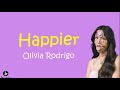 Happier - Olivia Rodrigo Lirik dan Artinya