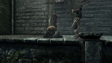 Skyrim Execution Scene: Capital City Solitude
