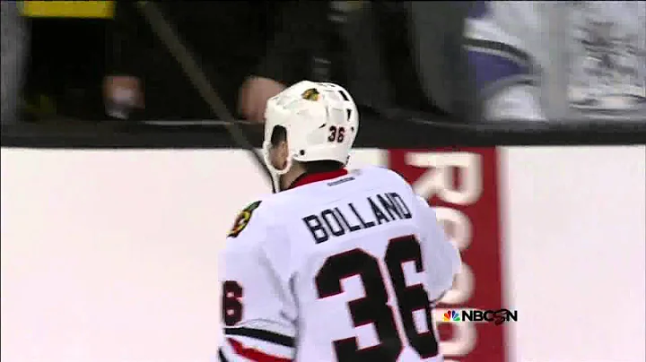 Dustin Penner elbow to David Bolland in 3rd. 6/6/1...