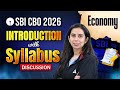 SBI CBO 2026 Economy Syllabus | Budget, GDP & Inflation | What to Study? | By Ritika Chawla