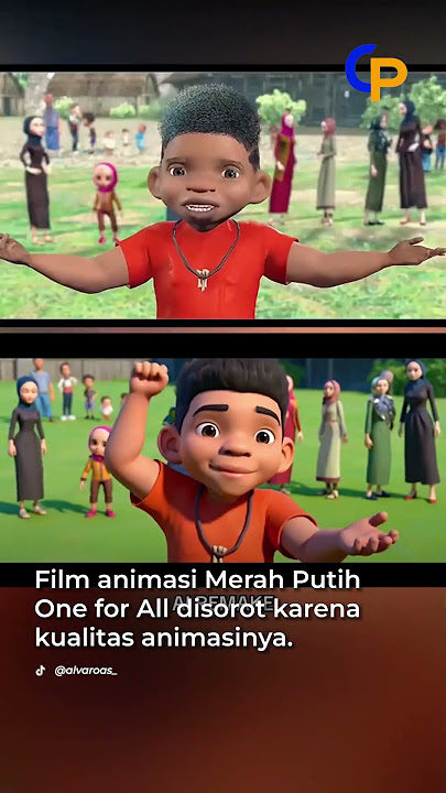 Begini Jika Film Animasi Merah Putih One for All Kalau Remake Pakai AI