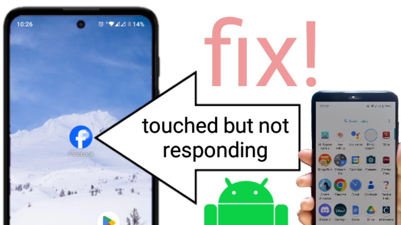 How to fix app not responding when touched in android - YouTube