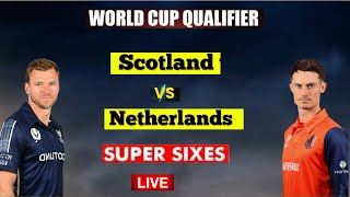 Netherlands vs Scotland Highlights| World Cup Qualifier 2023 | NED vs SCO LIVE Today Match