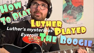 Luther Played the Boogie - Johnny Cash - Guitar Cover and Lesson