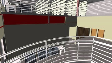 Autodesk Navisworks Interior Walkthrough Simulation