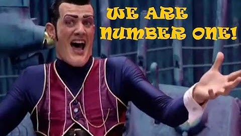 We Are Number One but Every One Is Replaced With James