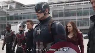 Team Tony vs Team Roger|||_Captain America CIVIL WAR sub indo