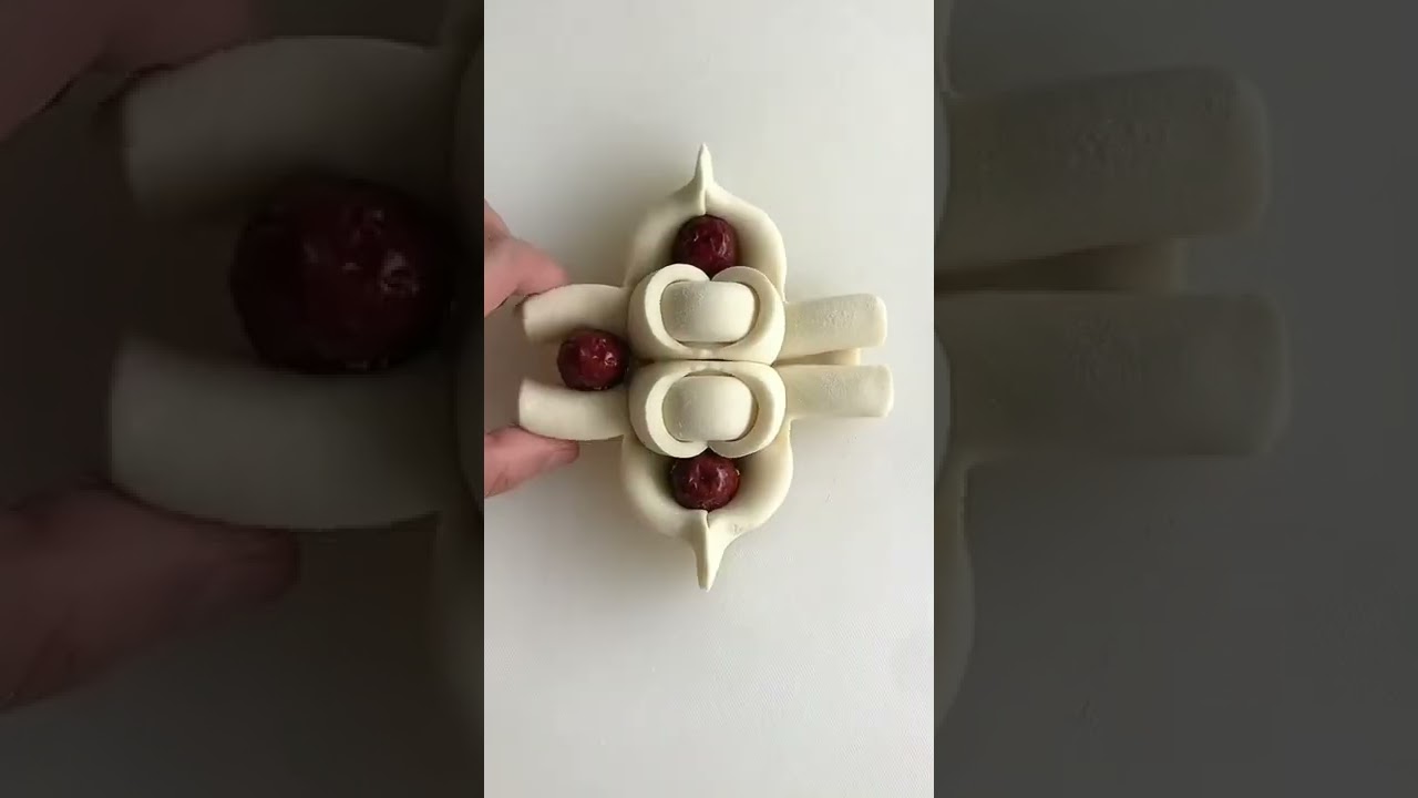 Make Beautiful Art from Pastry food 